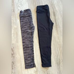 Kids LuLaRoe Black and Gray Leggings